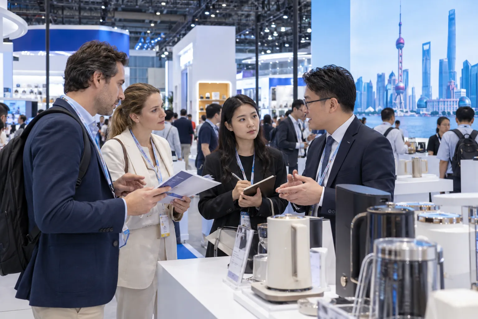 In Shanghai for a trade fair?
