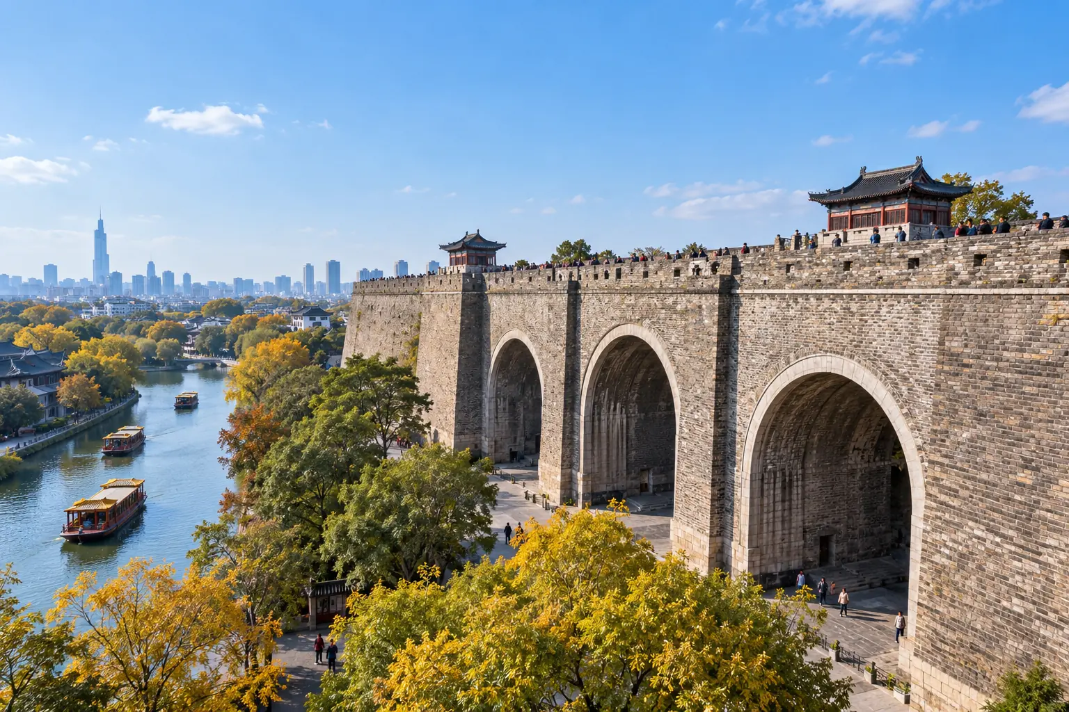 The Ming city wall