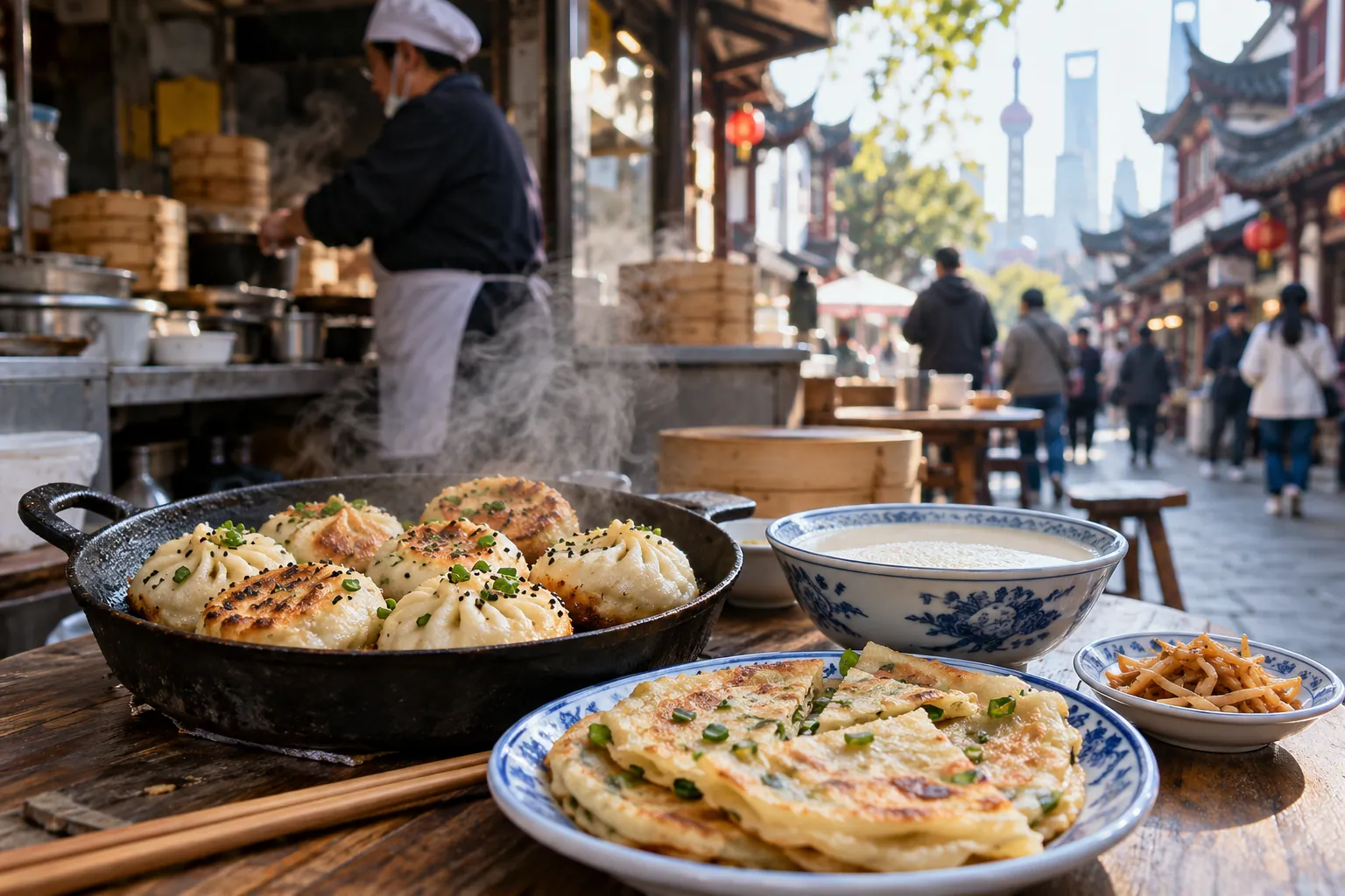 A Shanghai breakfast crawl