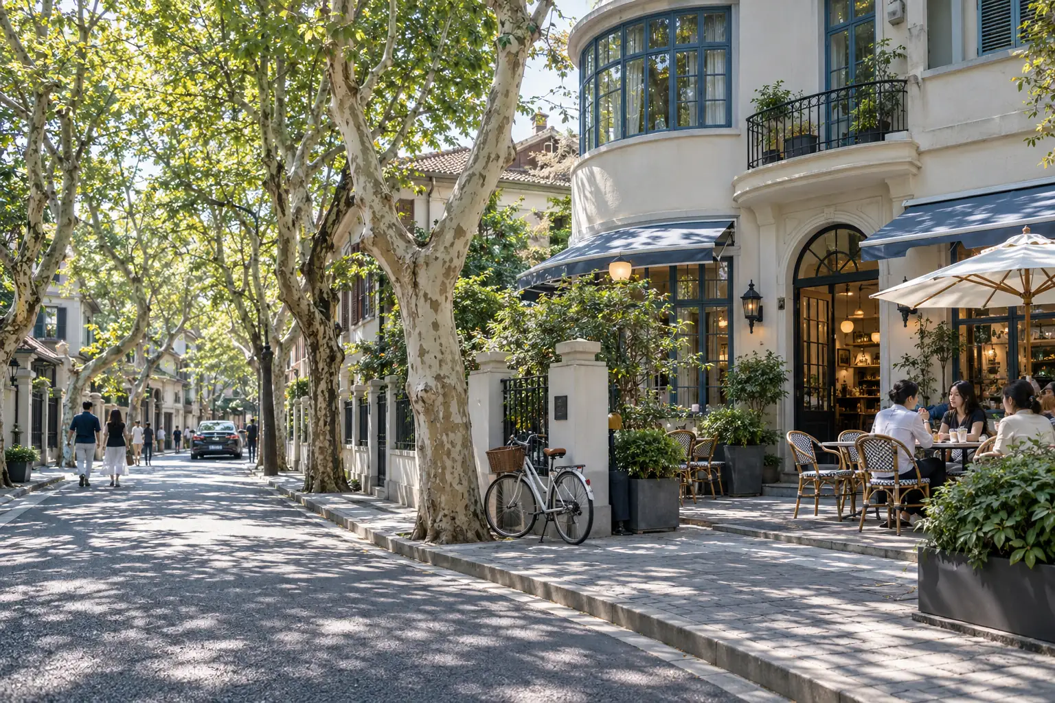 Lane houses & the old French Concession