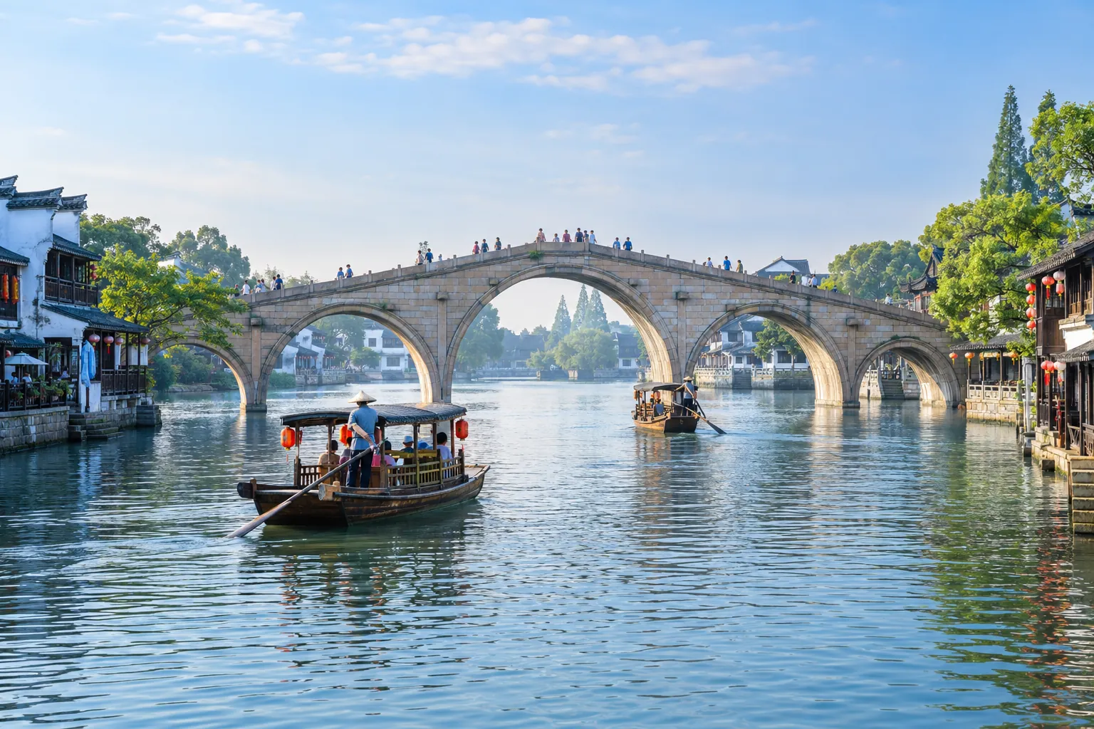 Zhujiajiao by boat