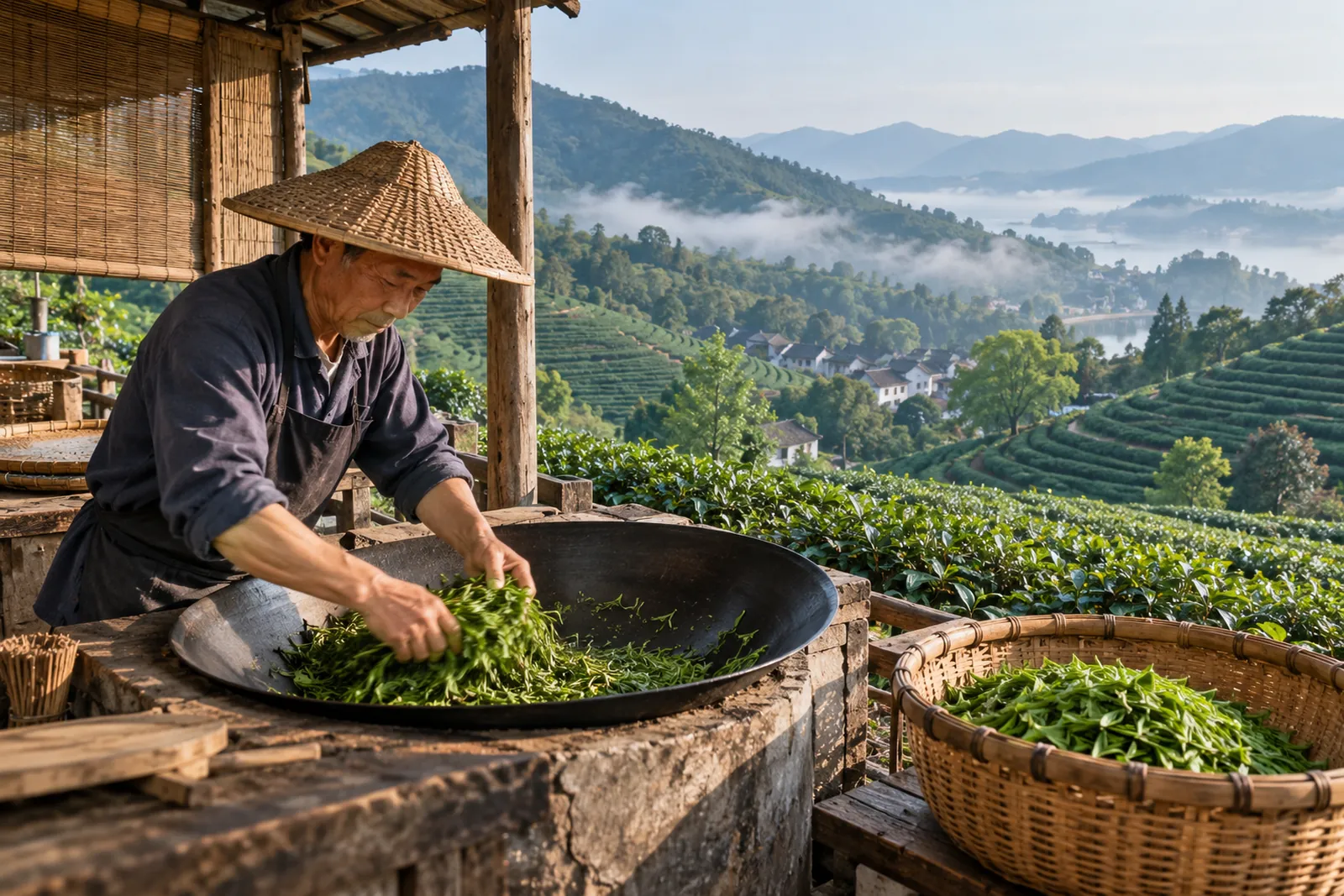 Longjing Tea Village