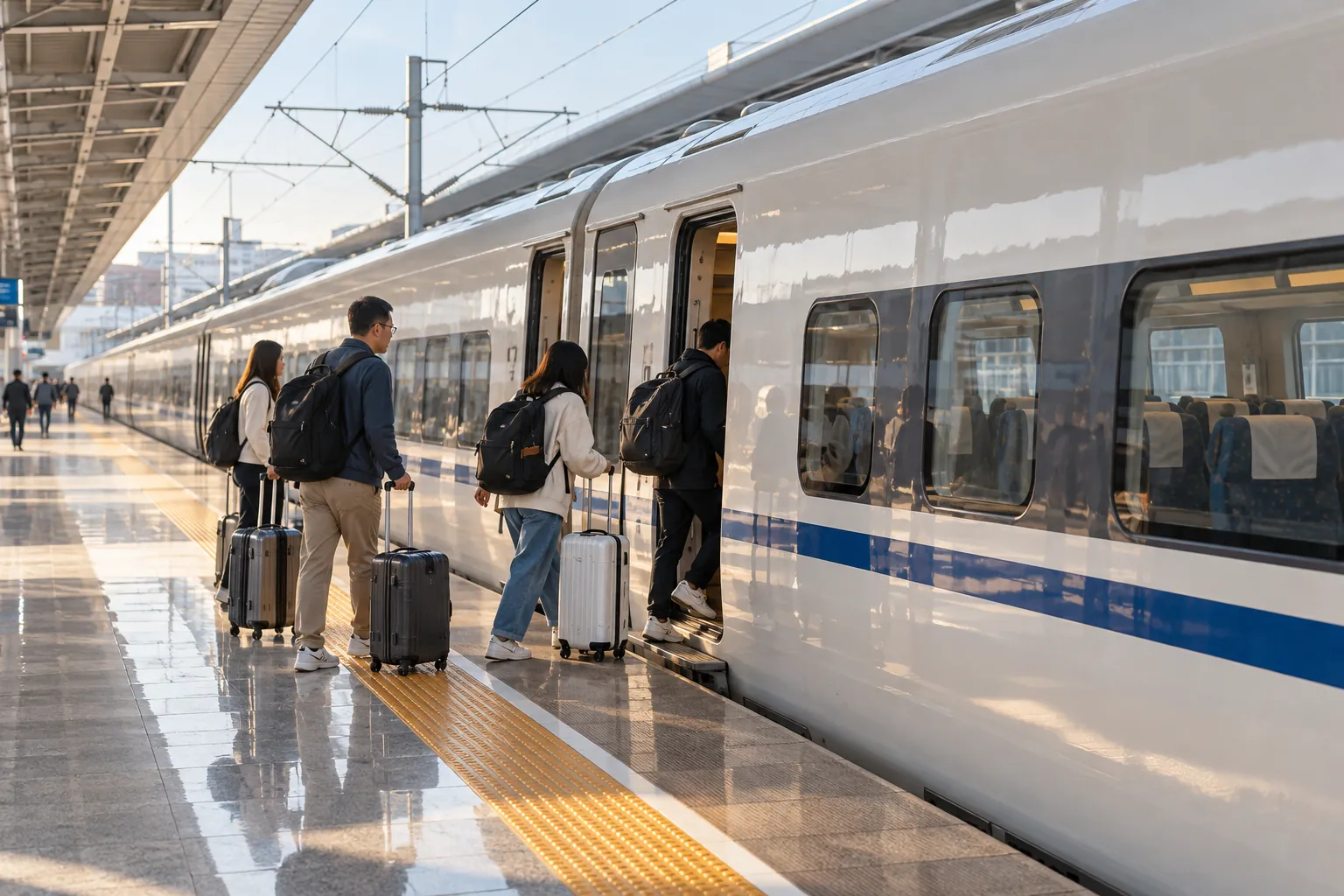 Taking the Bullet Train Between Shanghai, Suzhou, Hangzhou & Nanjing